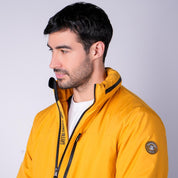 Chamarra rompevientos para hombre con gorro y bolsillo interno Greenlander - Greenlander