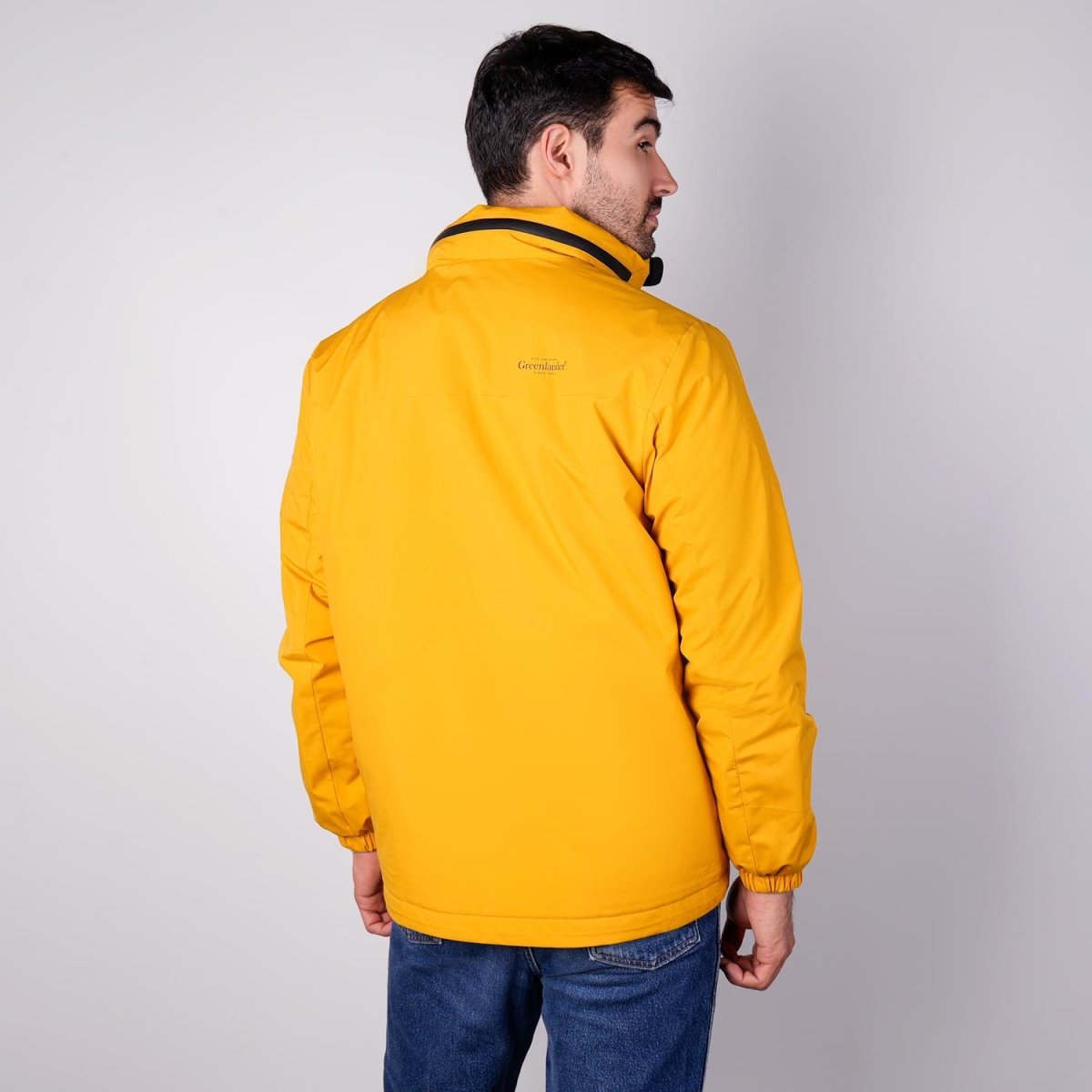 Chamarra rompevientos para hombre con gorro y bolsillo interno Greenlander - Greenlander