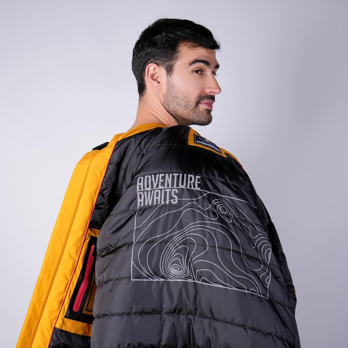 Chamarra rompevientos para hombre con gorro y bolsillo interno Greenlander - Greenlander