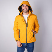 Chamarra rompevientos para hombre con gorro y bolsillo interno Greenlander - Greenlander