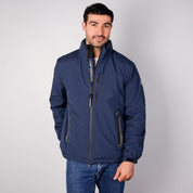 Chamarra rompevientos para hombre con gorro y bolsillo interno Greenlander - Greenlander