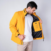 Chamarra rompevientos para hombre con gorro y bolsillo interno Greenlander - Greenlander