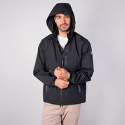 Chamarra rompevientos para hombre con gorro y bolsillo interno Greenlander - Greenlander