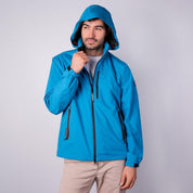 Chamarra rompevientos para hombre con gorro y bolsillo interno Greenlander - Greenlander