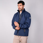 Chamarra rompevientos para hombre con gorro y bolsillo interno Greenlander - Greenlander