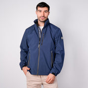 Chamarra rompevientos para hombre con gorro y bolsillo interno Greenlander - Greenlander