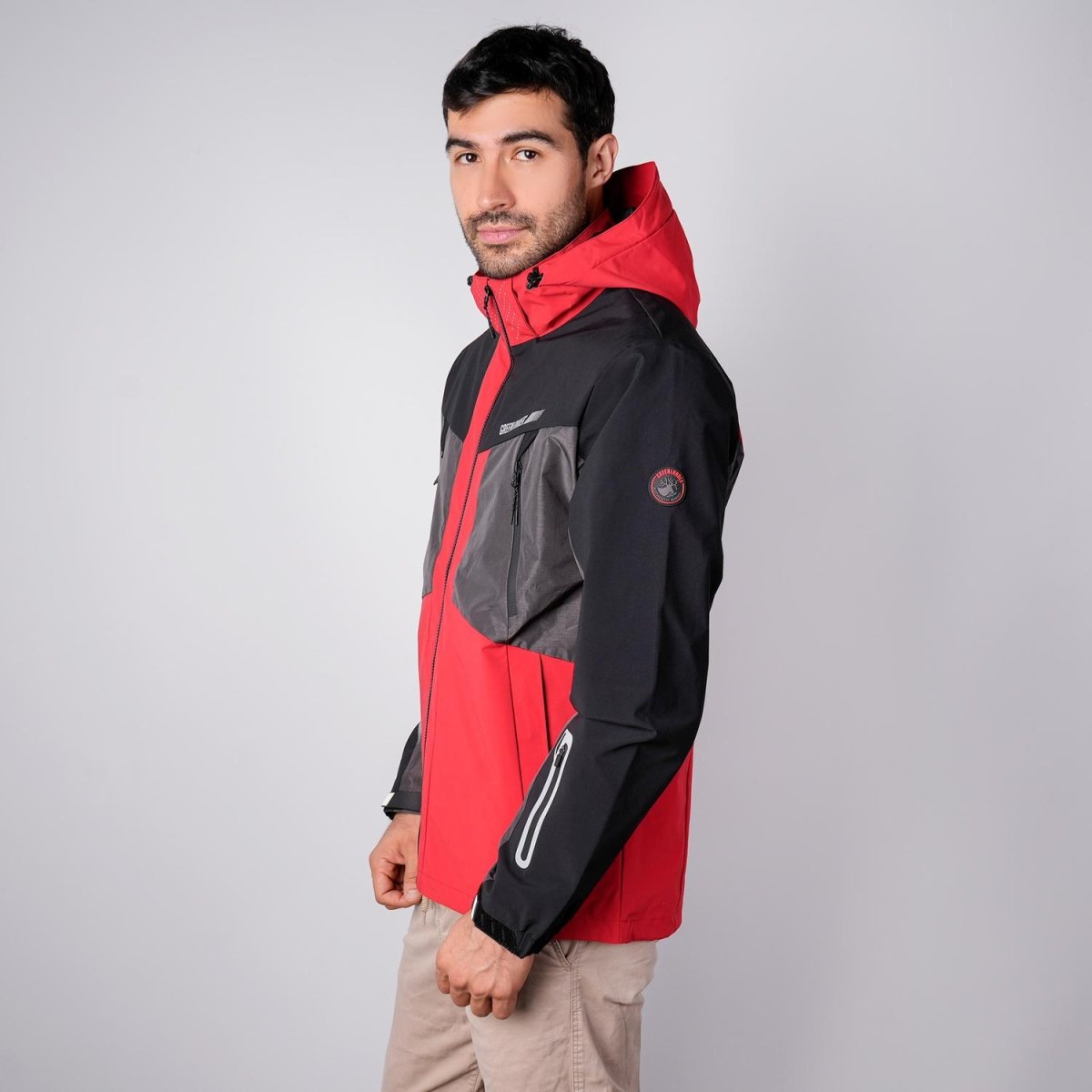 Chamarra rompevientos para hombre Greenlander con bolsillos a prueba de agua - Greenlander