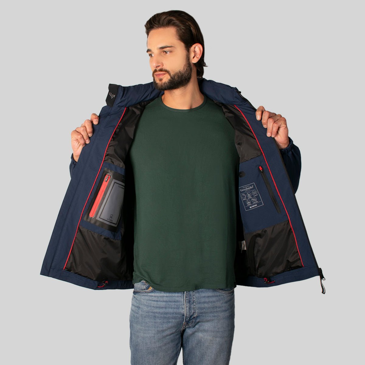 Chamarra Rompevientos Para Hombre Greenlander - The Original Greenlander