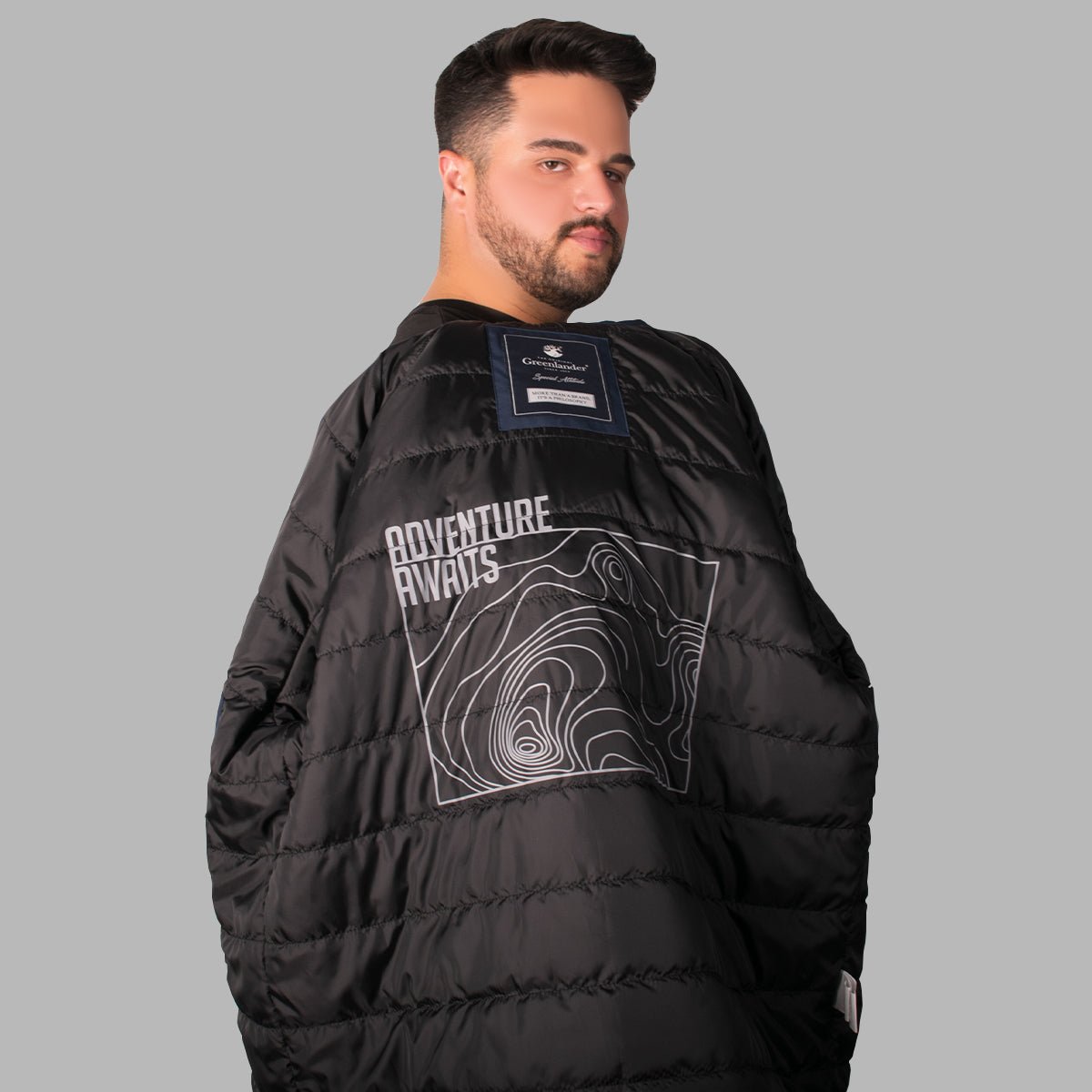 Chamarra Rompevientos Para Hombre Tallas Extra Greenlander - The Original Greenlander