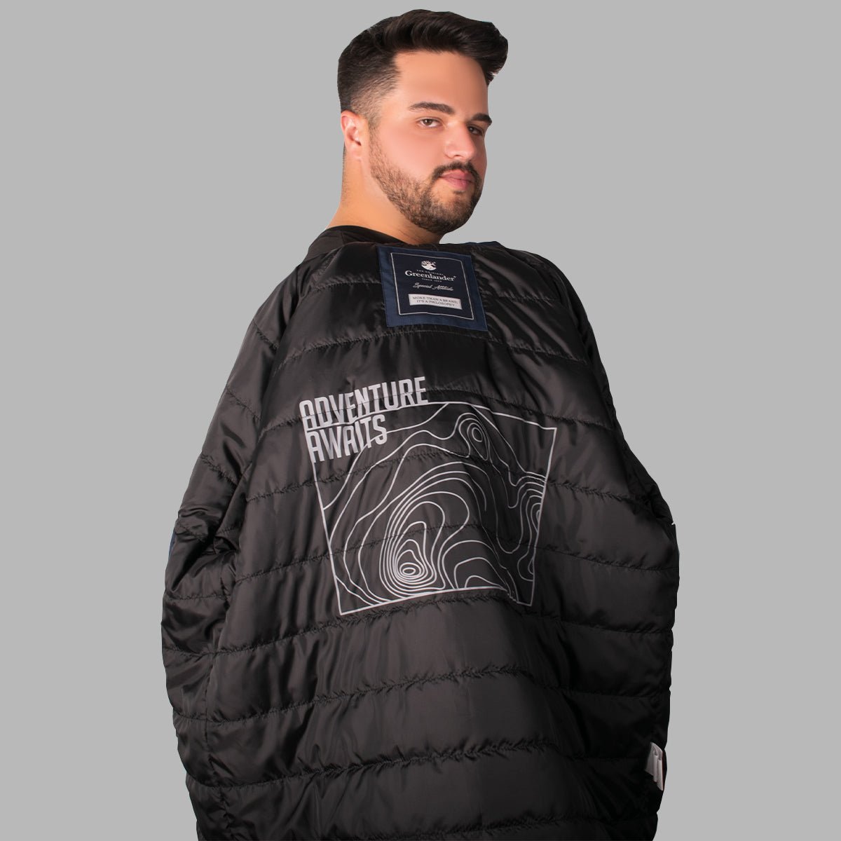 Chamarra Rompevientos Para Hombre Tallas Extra Greenlander - The Original Greenlander