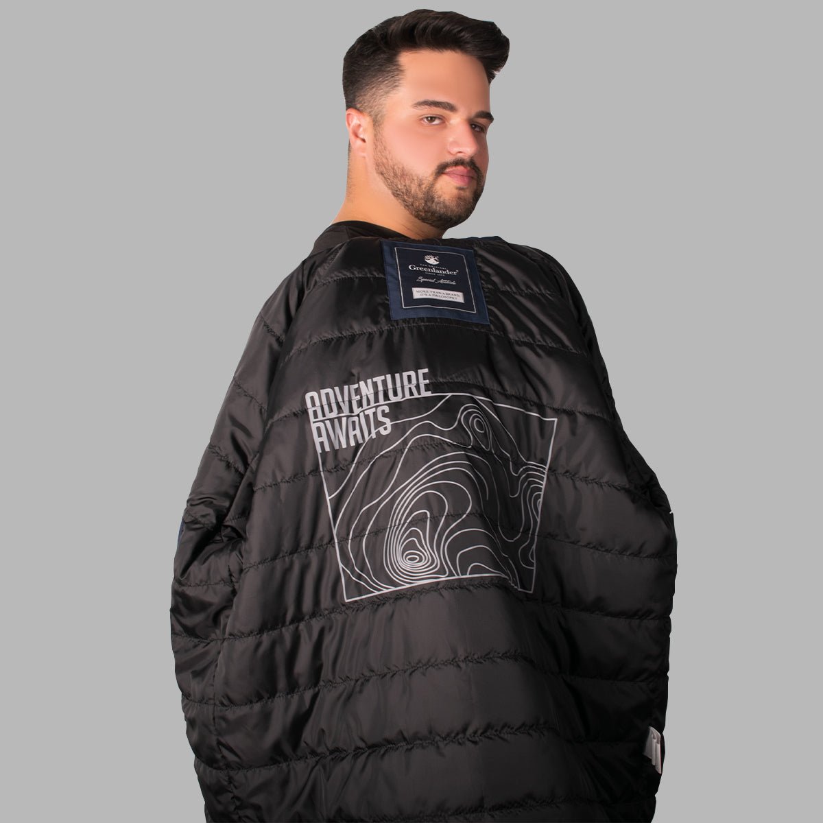 Chamarra Rompevientos Para Hombre Tallas Extra Greenlander - The Original Greenlander