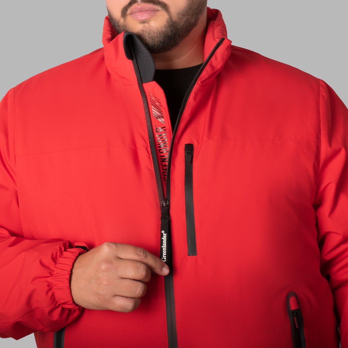 Chamarra Rompevientos Para Hombre Tallas Extra Greenlander - The Original Greenlander