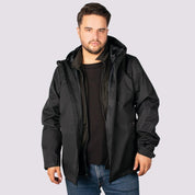 Chamarra Rompevientos Para Hombre Tallas Extras 2 en 1 Greenlander - Greenlander
