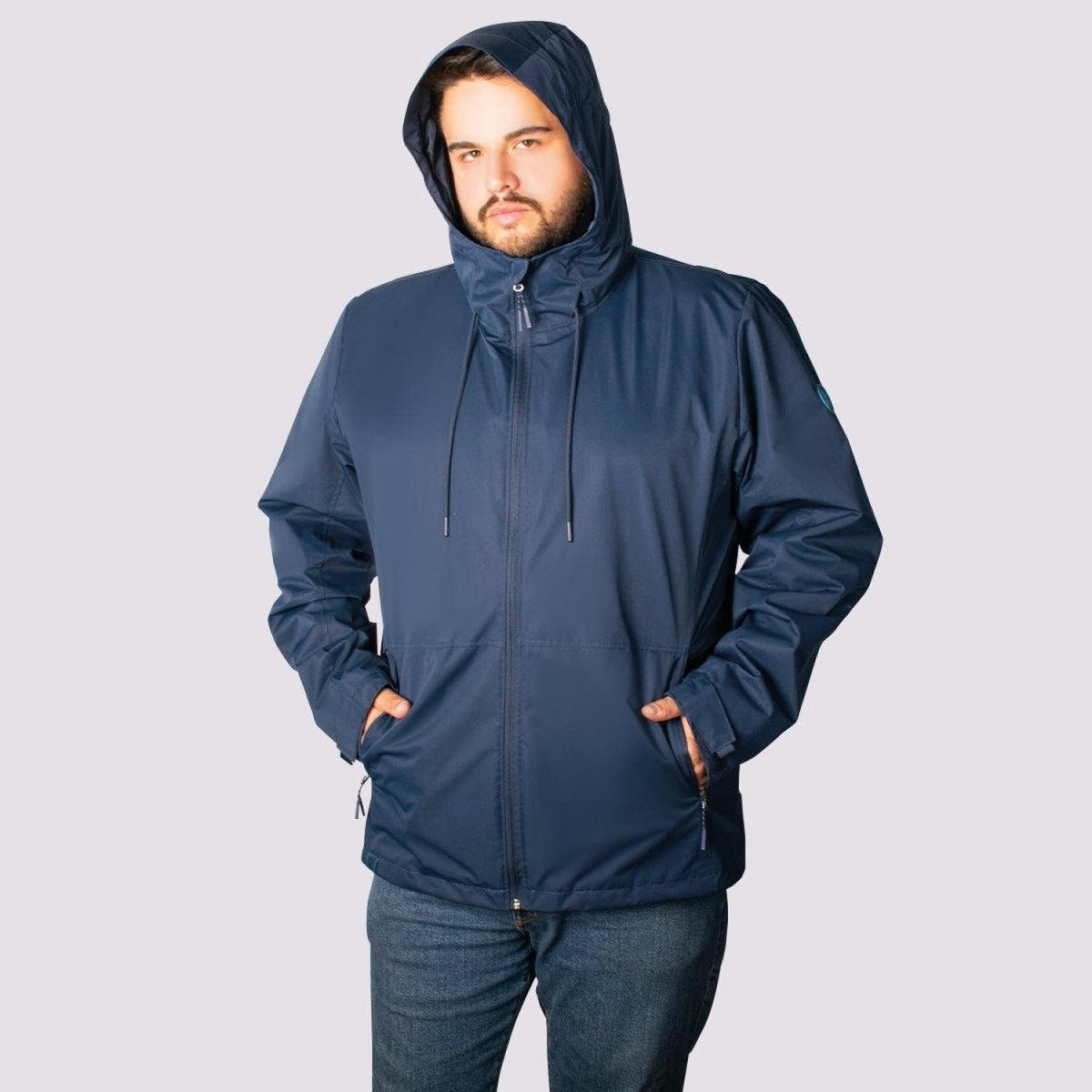 Chamarra Rompevientos Para Hombre Tallas Extras 2 en 1 Greenlander - Greenlander