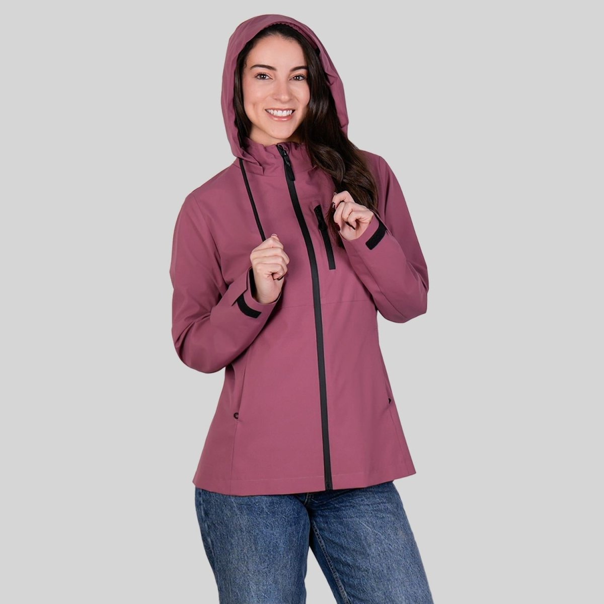 Chamarra rompevientos para mujer con capucha desmontable Greenlander - Greenlander