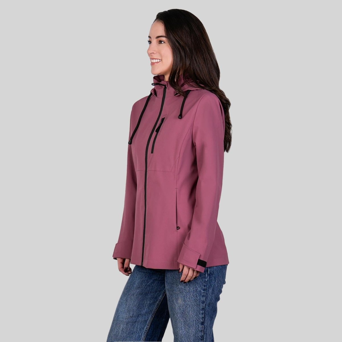 Chamarra rompevientos para mujer con capucha desmontable Greenlander - Greenlander