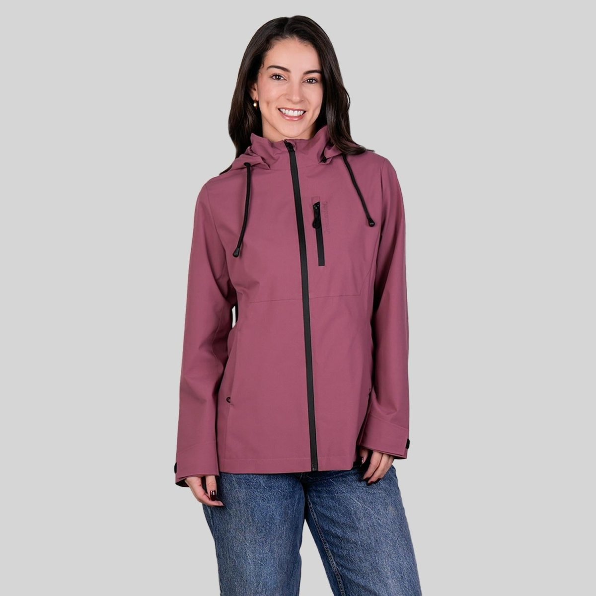 Chamarra rompevientos para mujer con capucha desmontable Greenlander - Greenlander