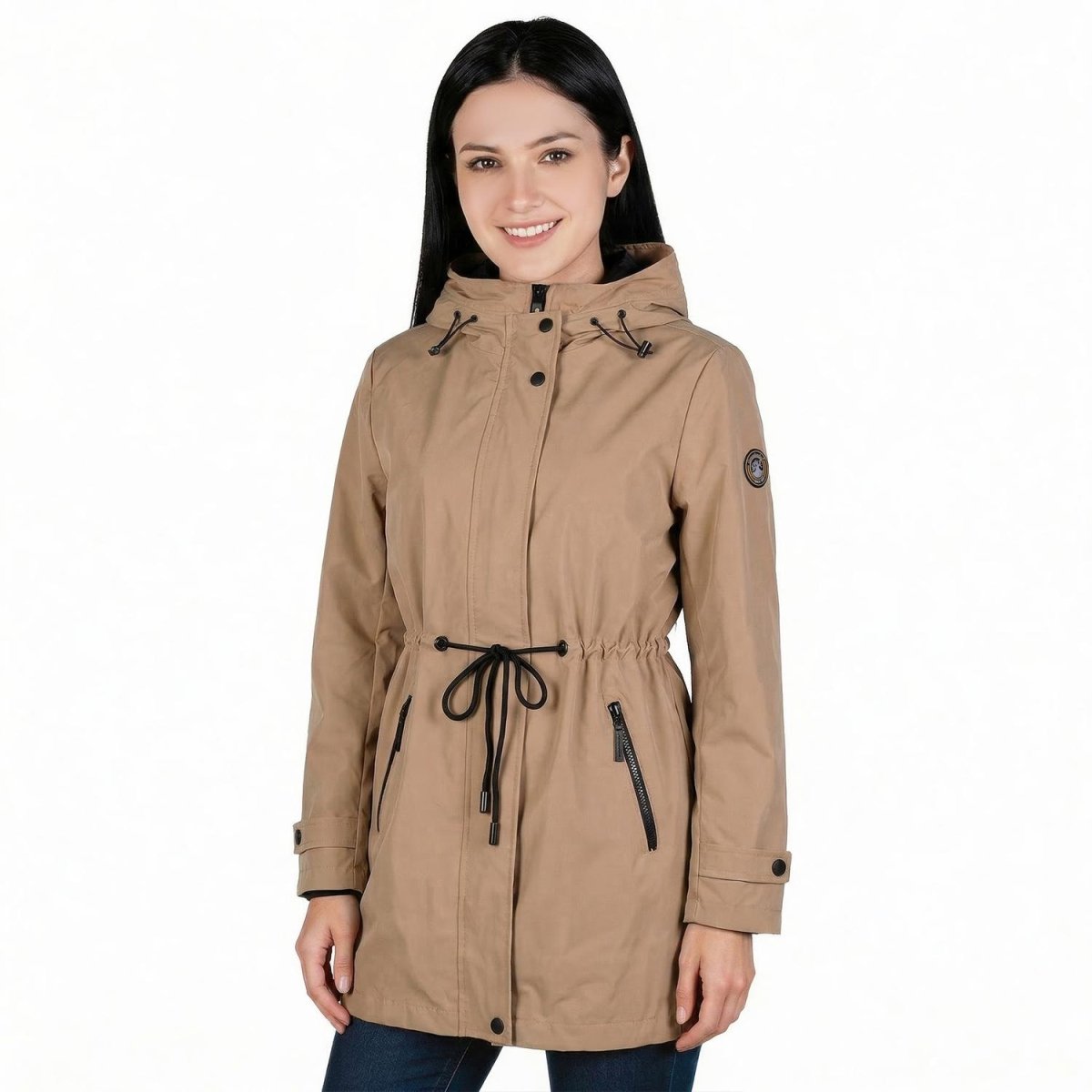 Chamarra rompevientos para mujer con capucha Greenlander - Greenlander