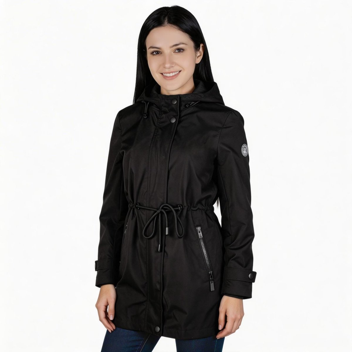 Chamarra rompevientos para mujer con capucha Greenlander - Greenlander