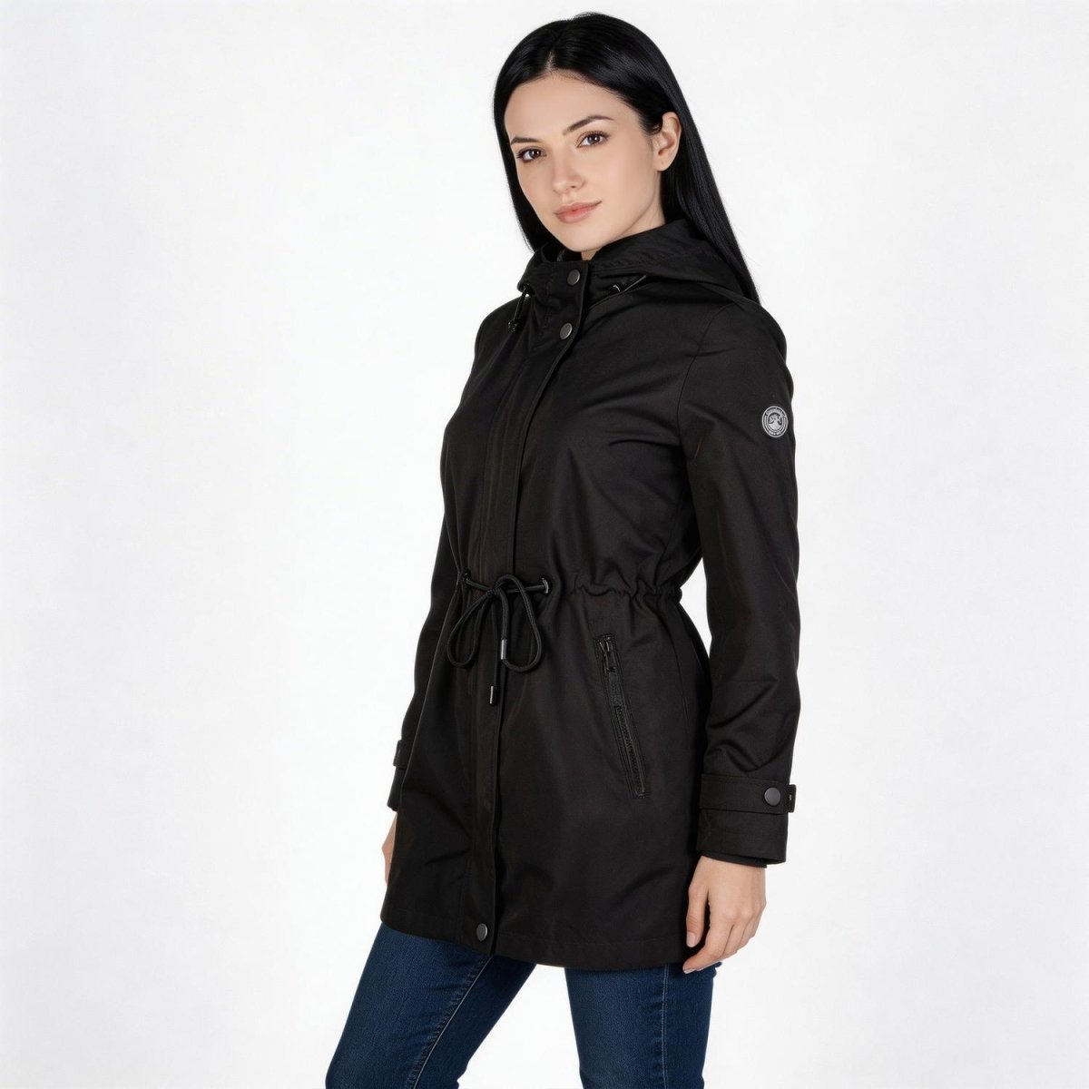 Chamarra rompevientos para mujer con capucha Greenlander - Greenlander