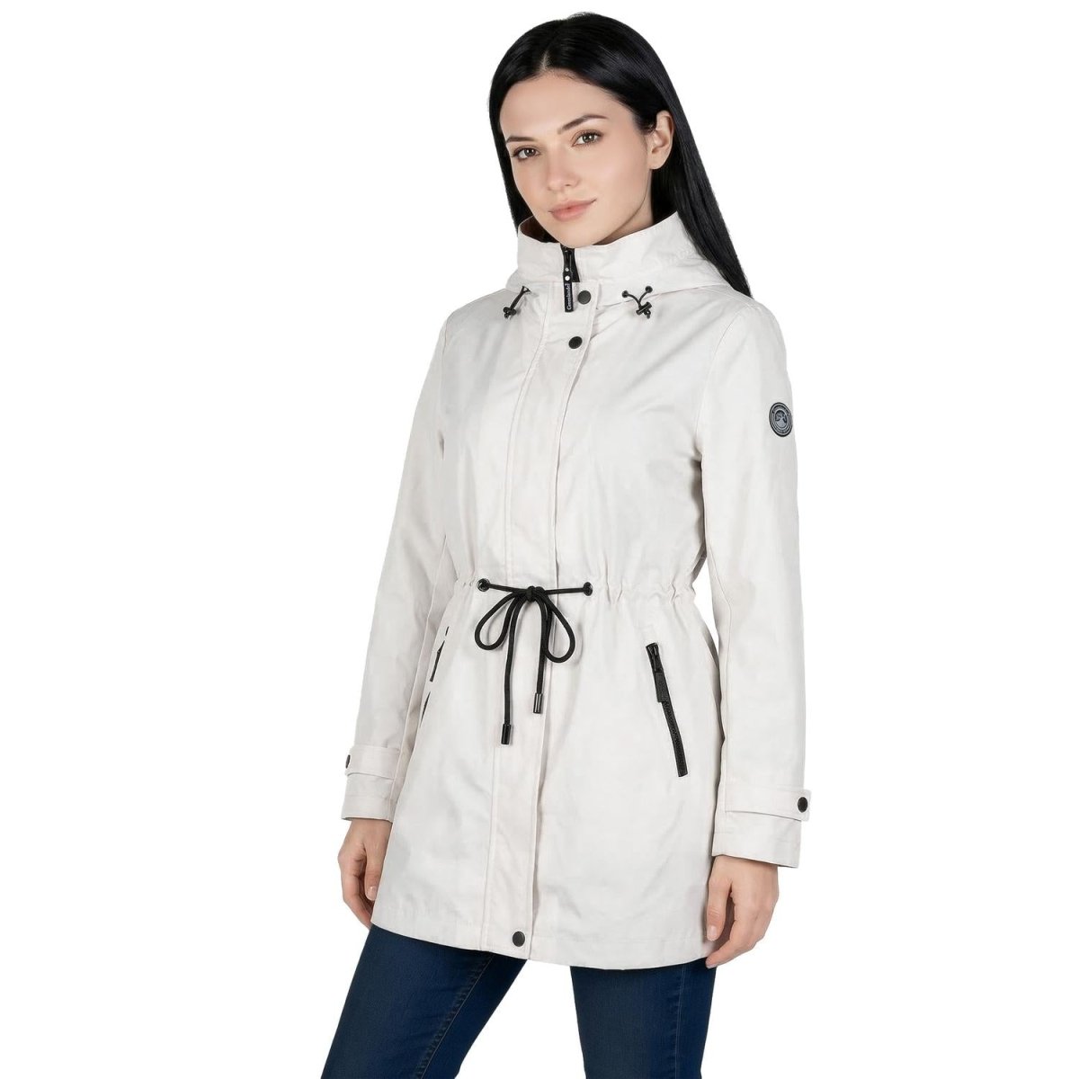 Chamarra rompevientos para mujer con capucha Greenlander - Greenlander