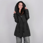 Chamarra rompevientos para mujer con capucha Greenlander - Greenlander