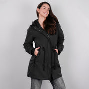 Chamarra rompevientos para mujer con capucha Greenlander - Greenlander