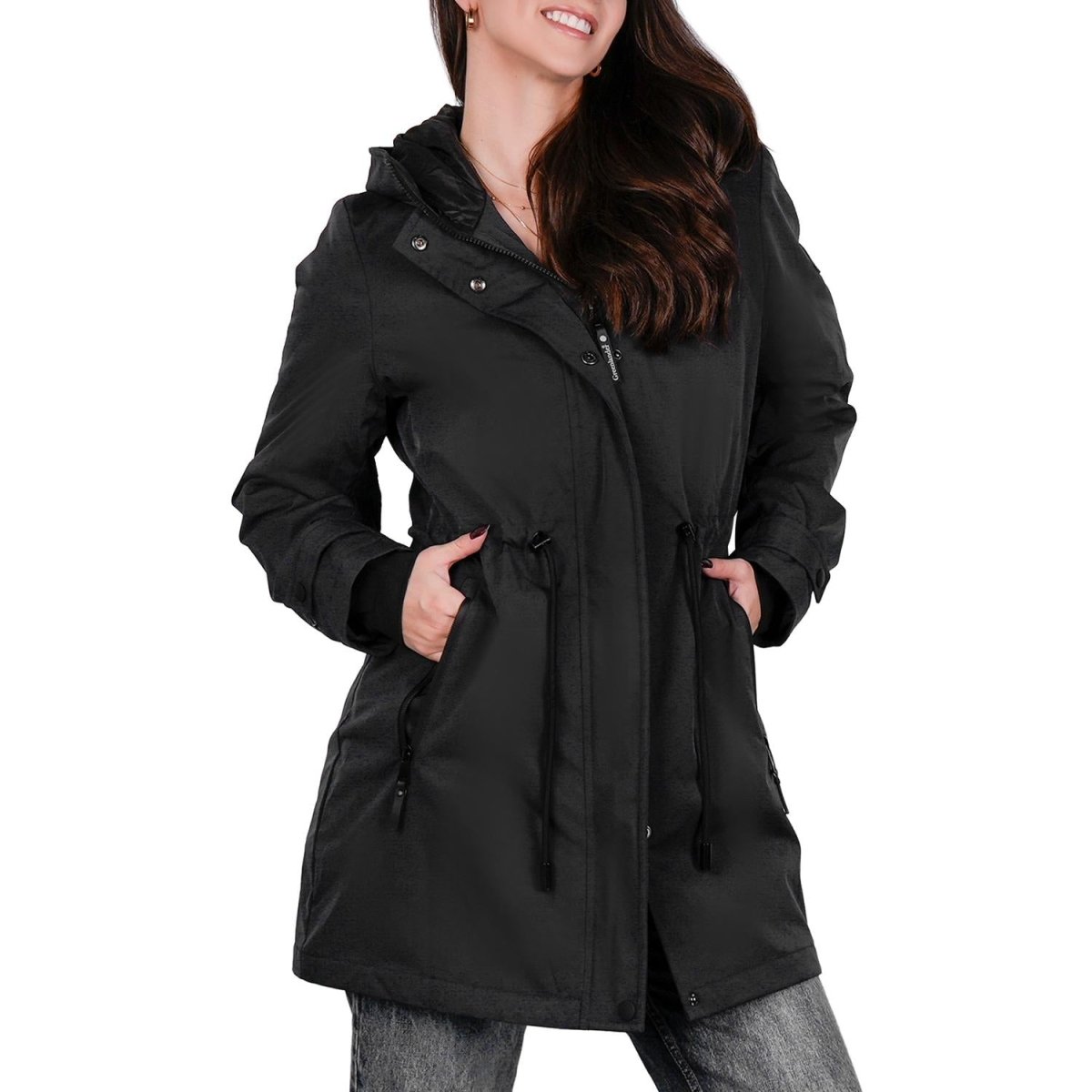 Chamarra rompevientos para mujer con capucha Greenlander - Greenlander