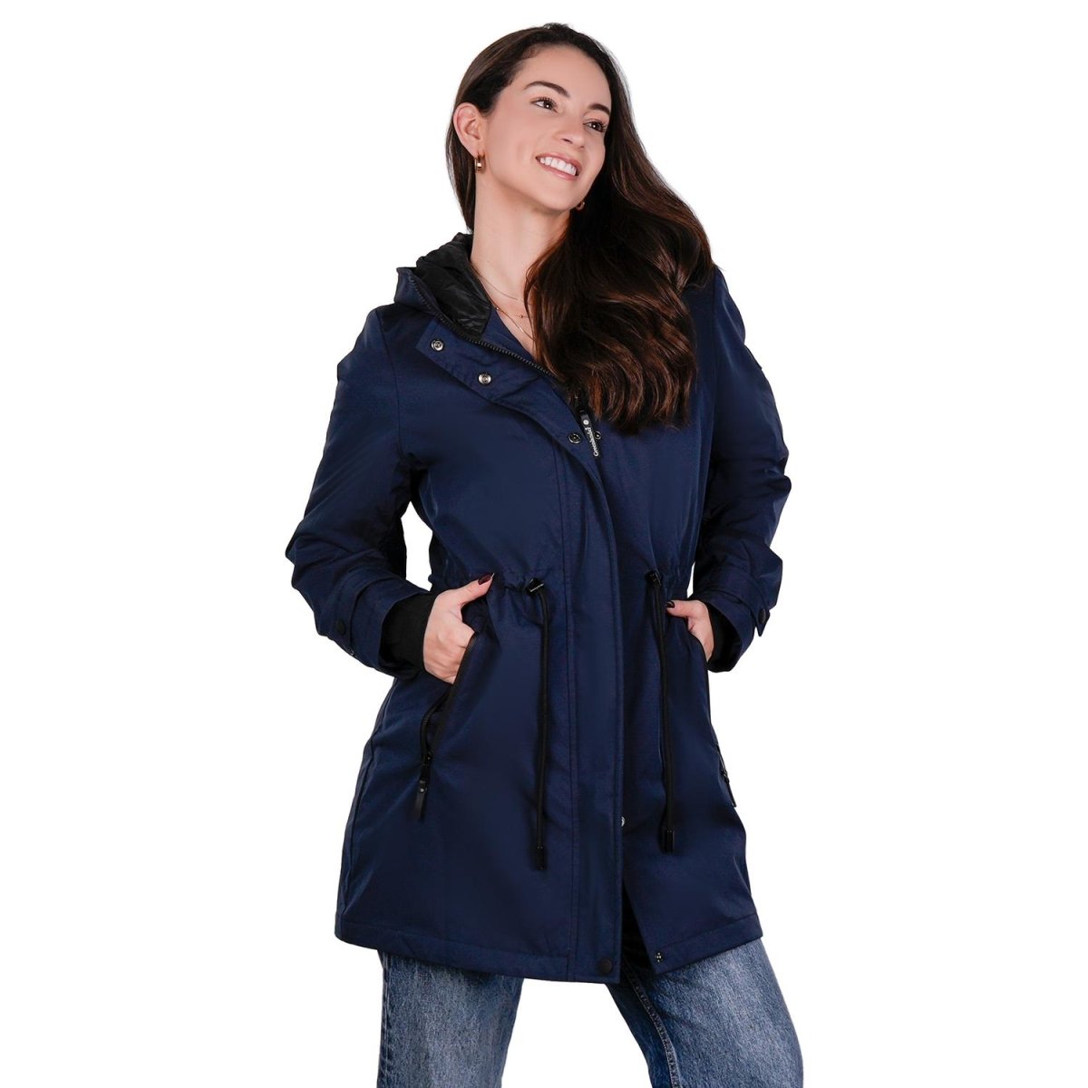 Chamarra rompevientos para mujer con capucha Greenlander - Greenlander