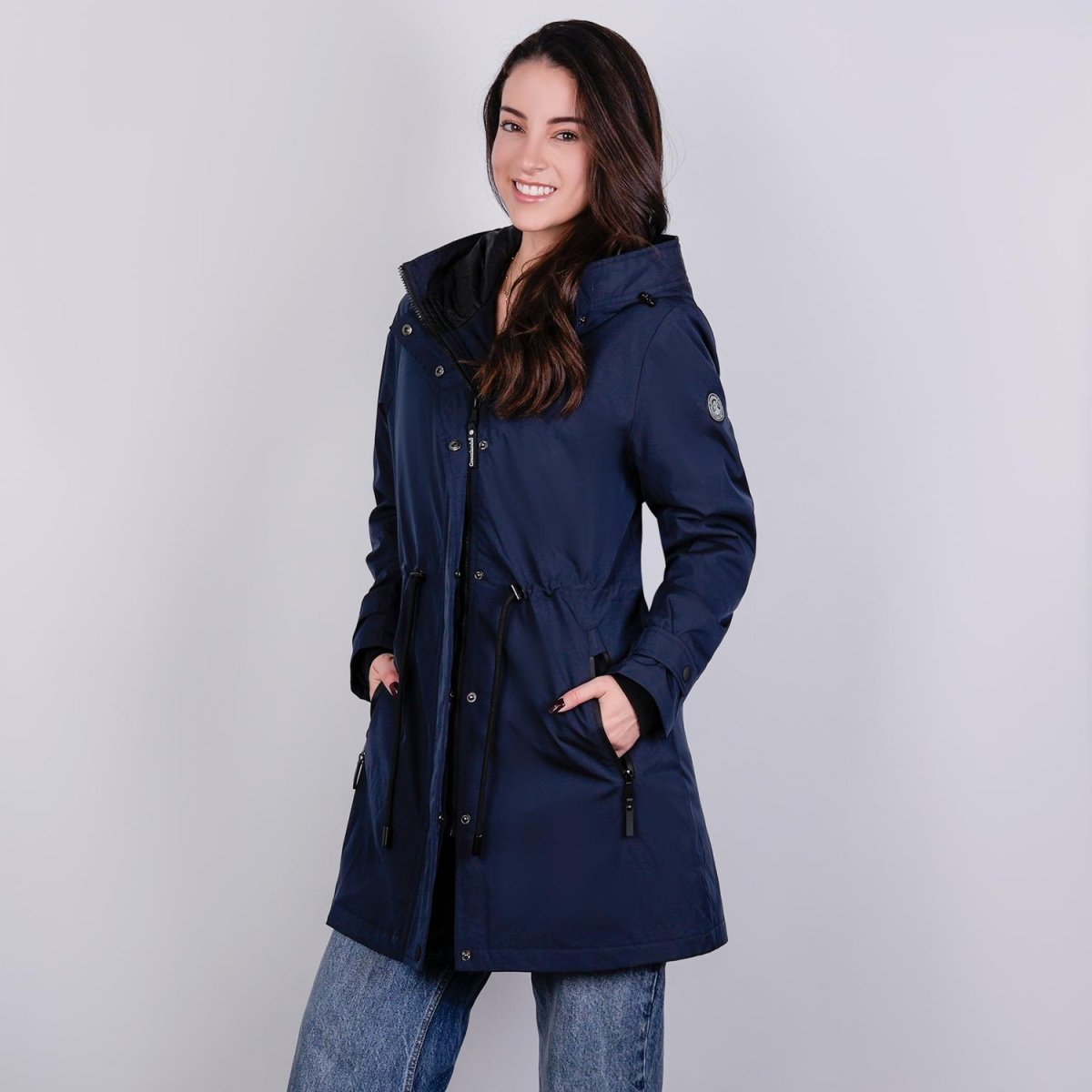 Chamarra rompevientos para mujer con capucha Greenlander - Greenlander