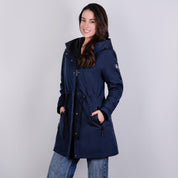 Chamarra rompevientos para mujer con capucha Greenlander - Greenlander