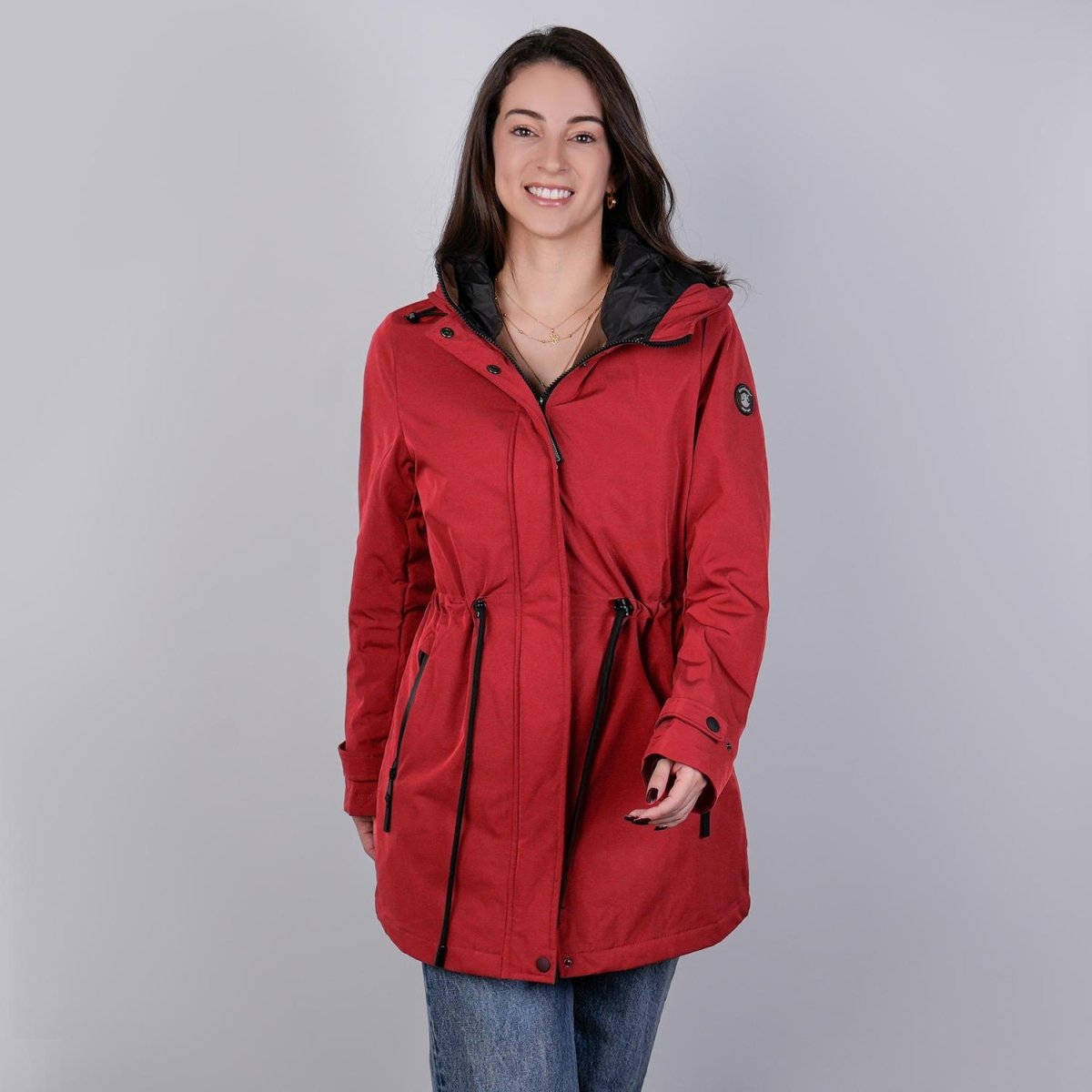 Chamarra rompevientos para mujer con capucha Greenlander - Greenlander