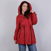 Chamarra rompevientos para mujer con capucha Greenlander - Greenlander