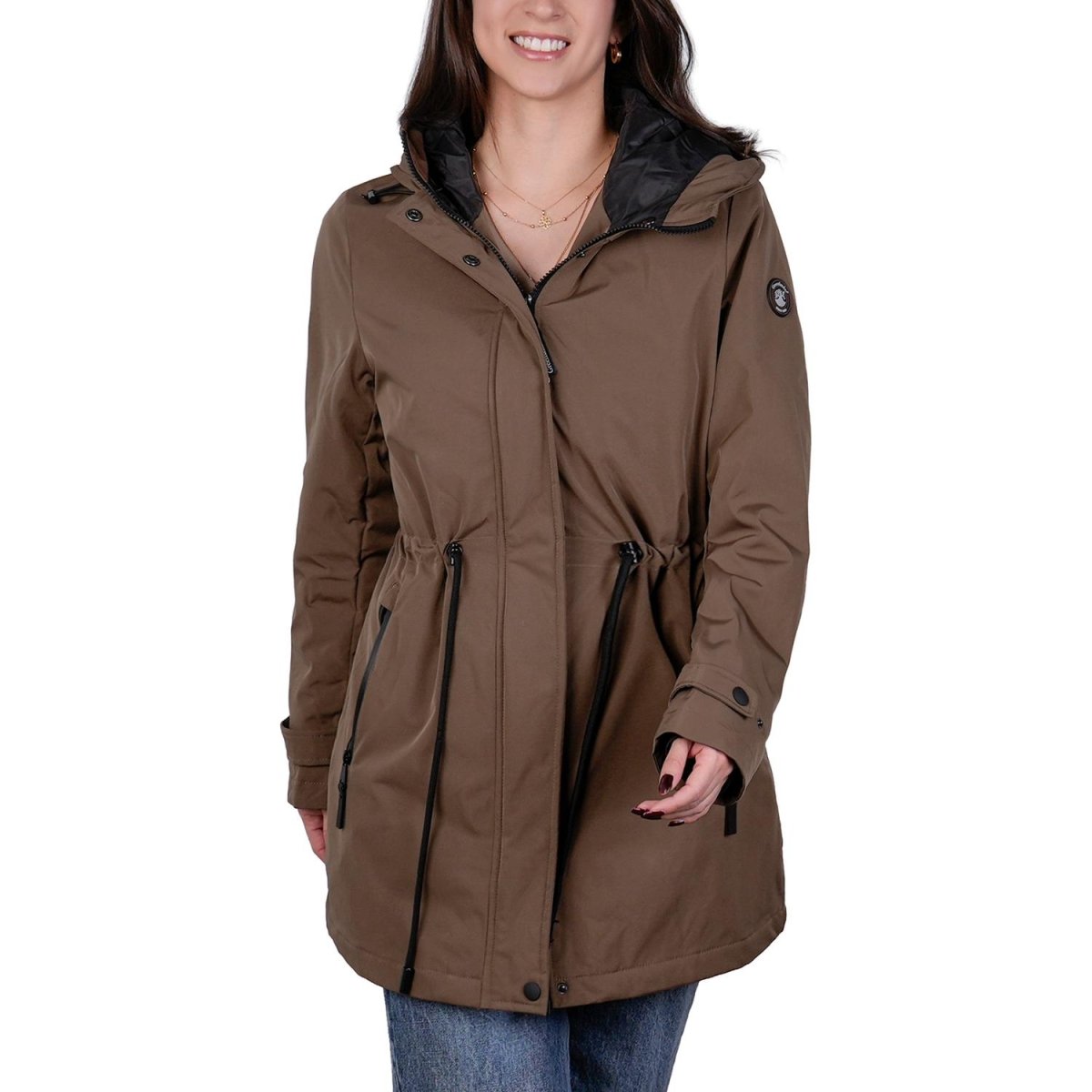 Chamarra rompevientos para mujer con capucha Greenlander - Greenlander