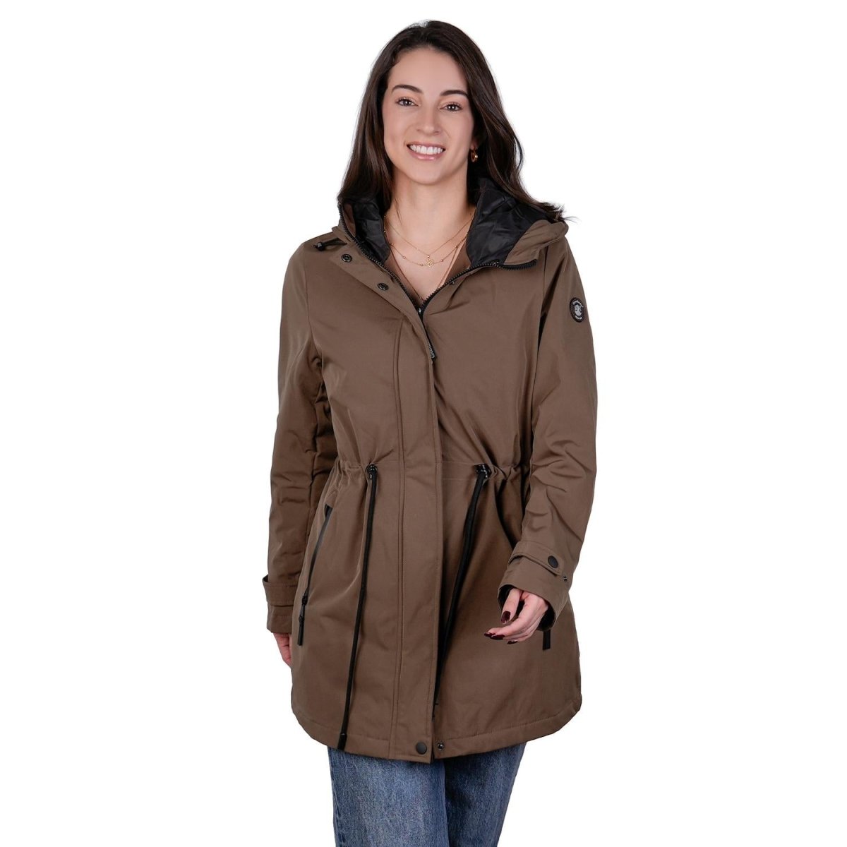 Chamarra rompevientos para mujer con capucha Greenlander - Greenlander