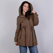 Chamarra rompevientos para mujer con capucha Greenlander - Greenlander