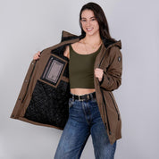 Chamarra rompevientos para mujer con capucha Greenlander - Greenlander