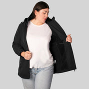 Chamarra Rompevientos Para Mujer con Gorro Desmontable Greenlander - The Original Greenlander