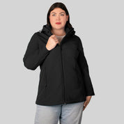 Chamarra Rompevientos Para Mujer con Gorro Desmontable Greenlander - The Original Greenlander