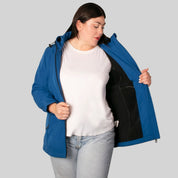 Chamarra Rompevientos Para Mujer con Gorro Desmontable Greenlander - The Original Greenlander