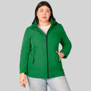 Chamarra Rompevientos Para Mujer con Gorro Desmontable Greenlander - The Original Greenlander