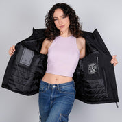 Chamarra rompevientos para mujer con gorro y bolsillo interno Greenlander - Greenlander