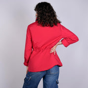 Chamarra rompevientos para mujer con gorro y bolsillo interno Greenlander - Greenlander