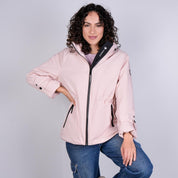 Chamarra rompevientos para mujer con gorro y bolsillo interno Greenlander - Greenlander