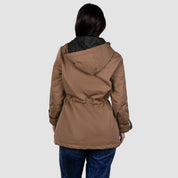 Chamarra rompevientos para mujer con gorro y bolsillo interno Greenlander - Greenlander