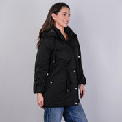 Chamarra rompevientos para mujer con gorro y bolsillo interno Greenlander - Greenlander