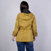 Chamarra rompevientos para mujer con gorro y bolsillo interno Greenlander - Greenlander