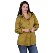 Chamarra rompevientos para mujer con gorro y bolsillo interno Greenlander - Greenlander