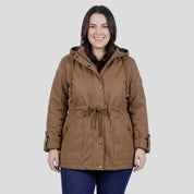 Chamarra rompevientos para mujer con gorro y bolsillo interno Greenlander - Greenlander