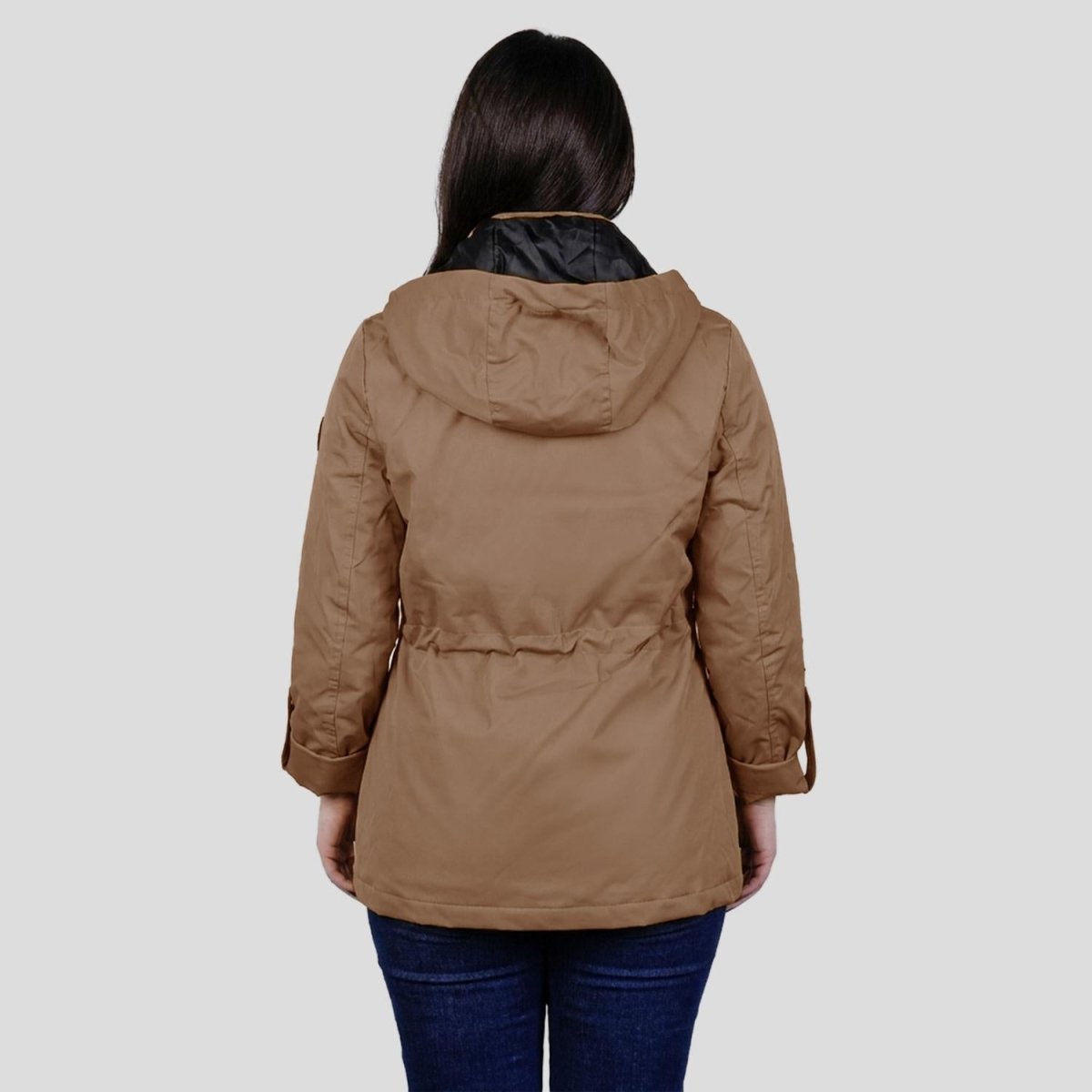 Chamarra rompevientos para mujer con gorro y bolsillo interno Greenlander - Greenlander